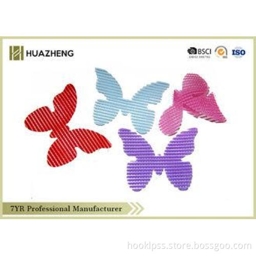 Beautiful Resusable Velcro Butterfly Hair Clips Sticking Su